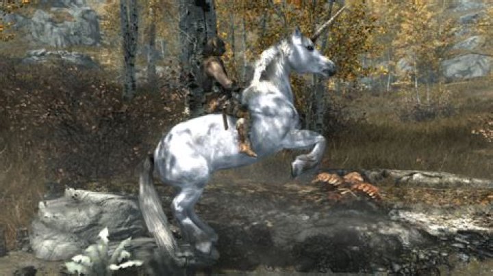 Are there unicorns in Skyrim?