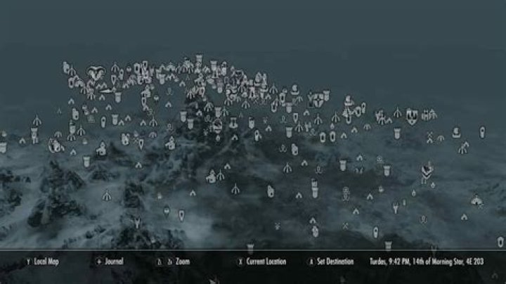 Can all locations be cleared in Skyrim?