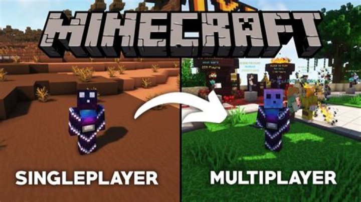 Can you join a singleplayer Minecraft world multiplayer?