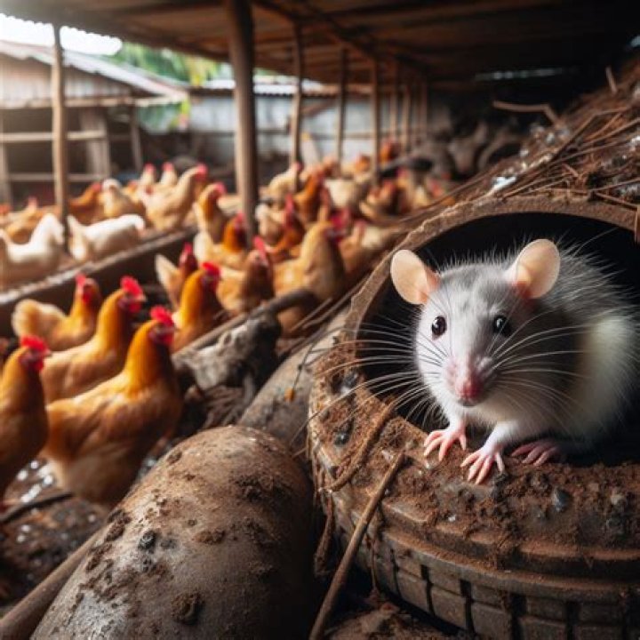 How can we avoid rats in poultry farm?