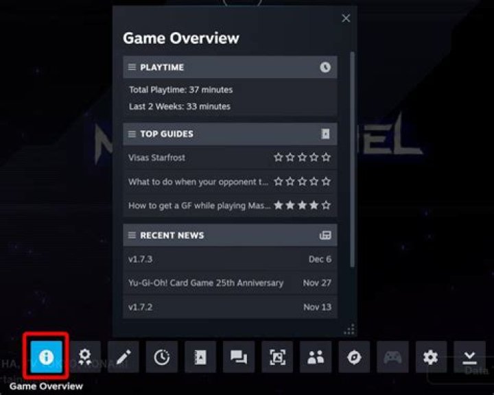 How do I access the Steam overlay while in-game?