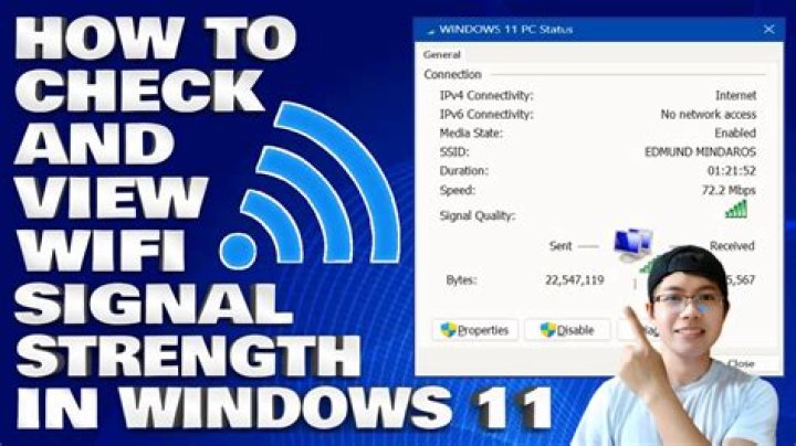 How do I check my WIFI latency?