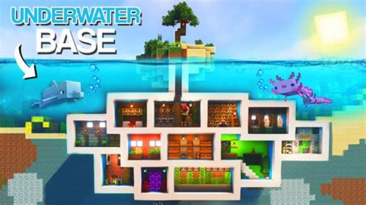 How do you build a base underwater?