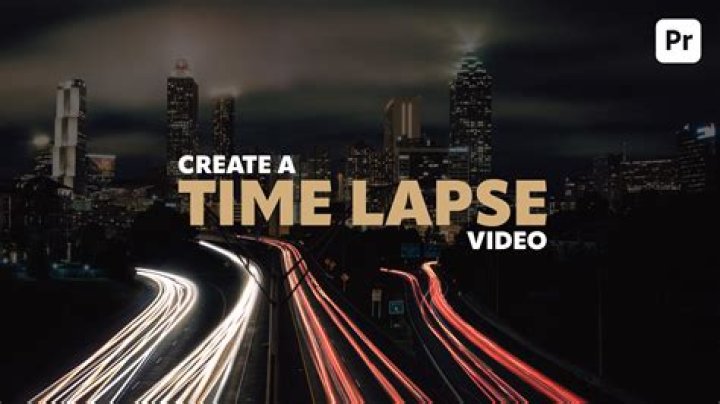 How do you create a time lapse video?
