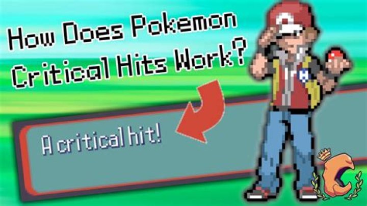 How do you guarantee a critical hit in Pokemon?