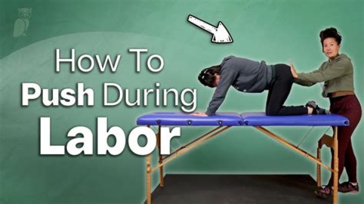 How do you know when to push during labor?