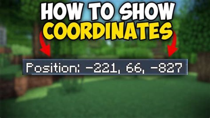 How do you show coordinates in WoW?