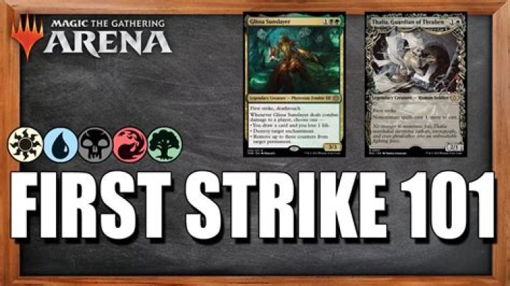 How does First Strike work with multiple blockers?