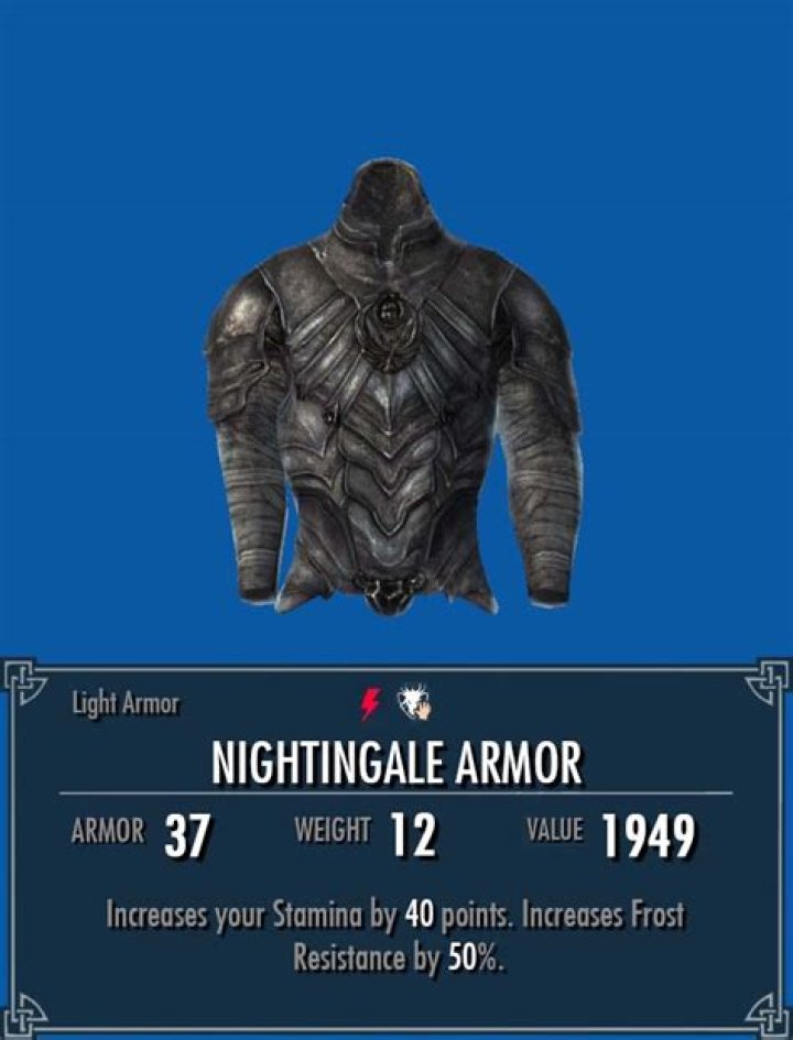 Is Nightingale armor heavy or light?