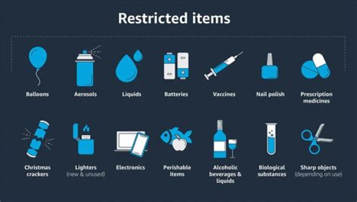 What items are restricted by customs?