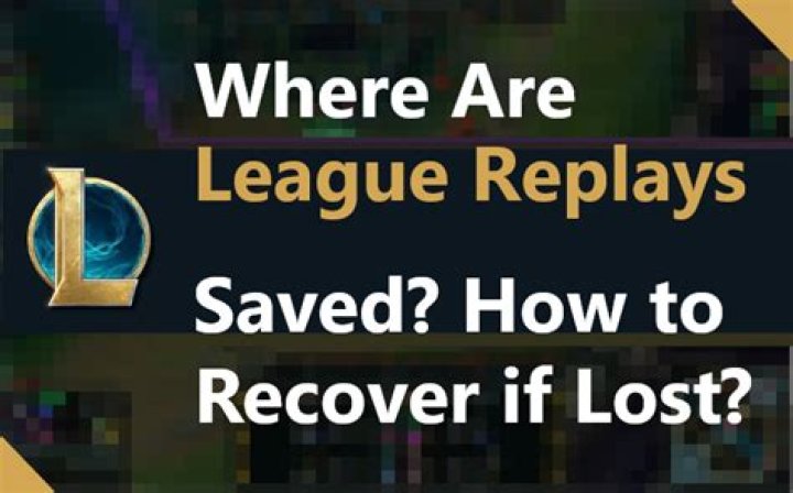 Where are the replays saved?