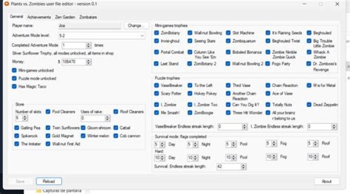Where is PvZ save data stored?