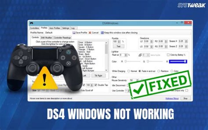 Why is DS4Windows not working?